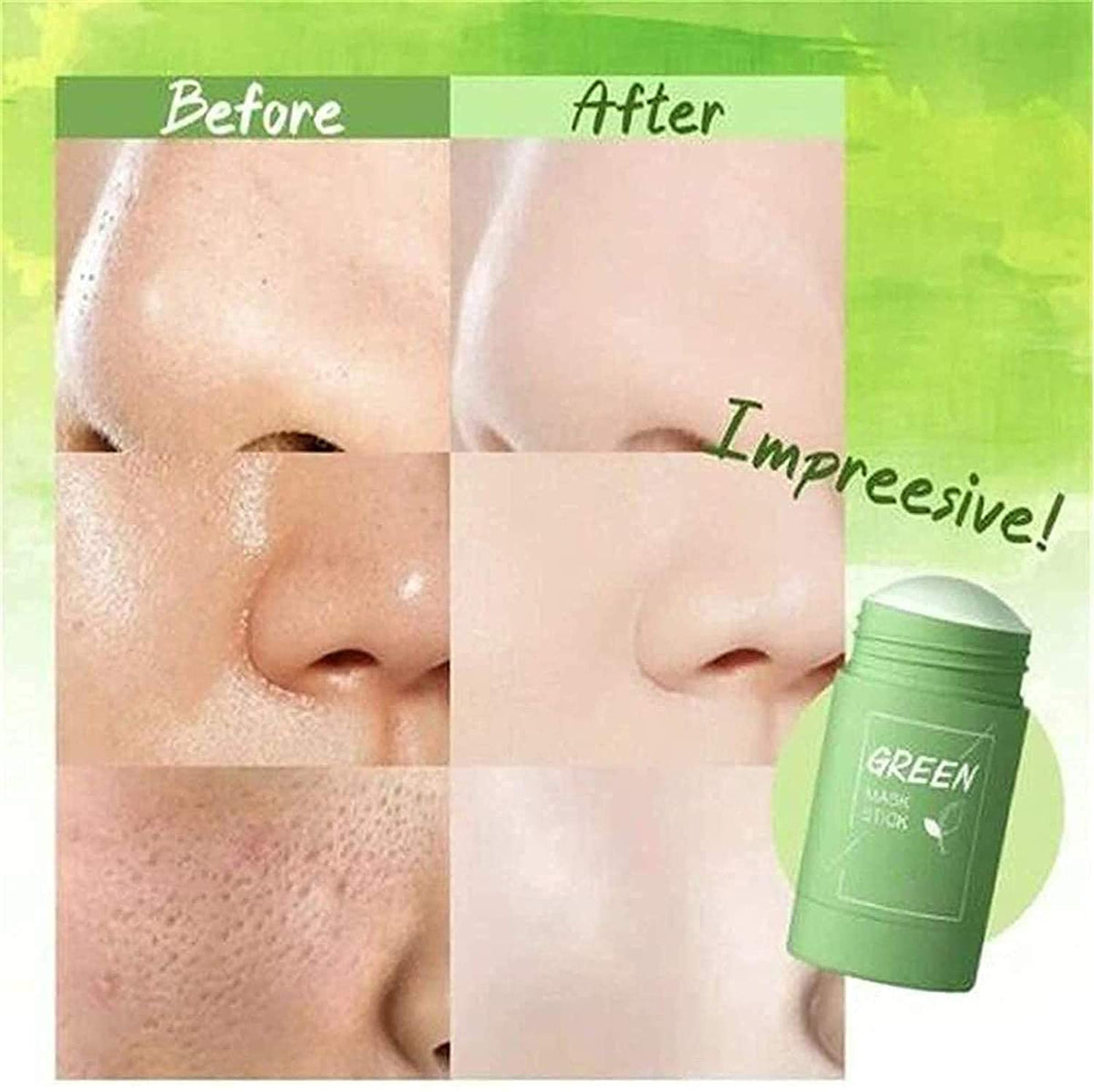 Green Stick Face Mask