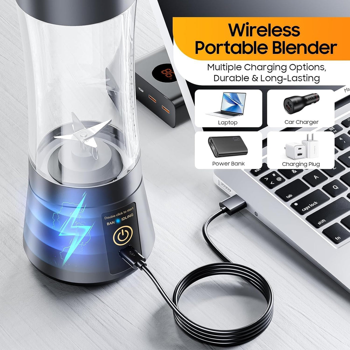 6-Blade Power Blender