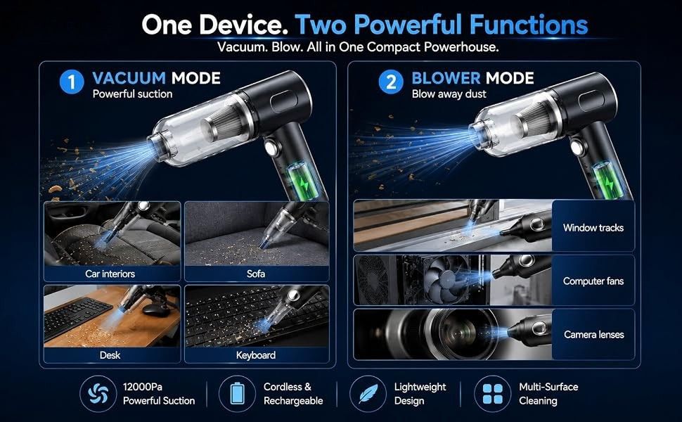 Wireless Powerful Vacuum Cleaner